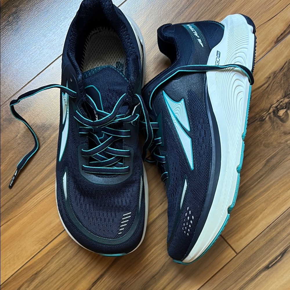 Altra Athletic Shoes - Black and Teal